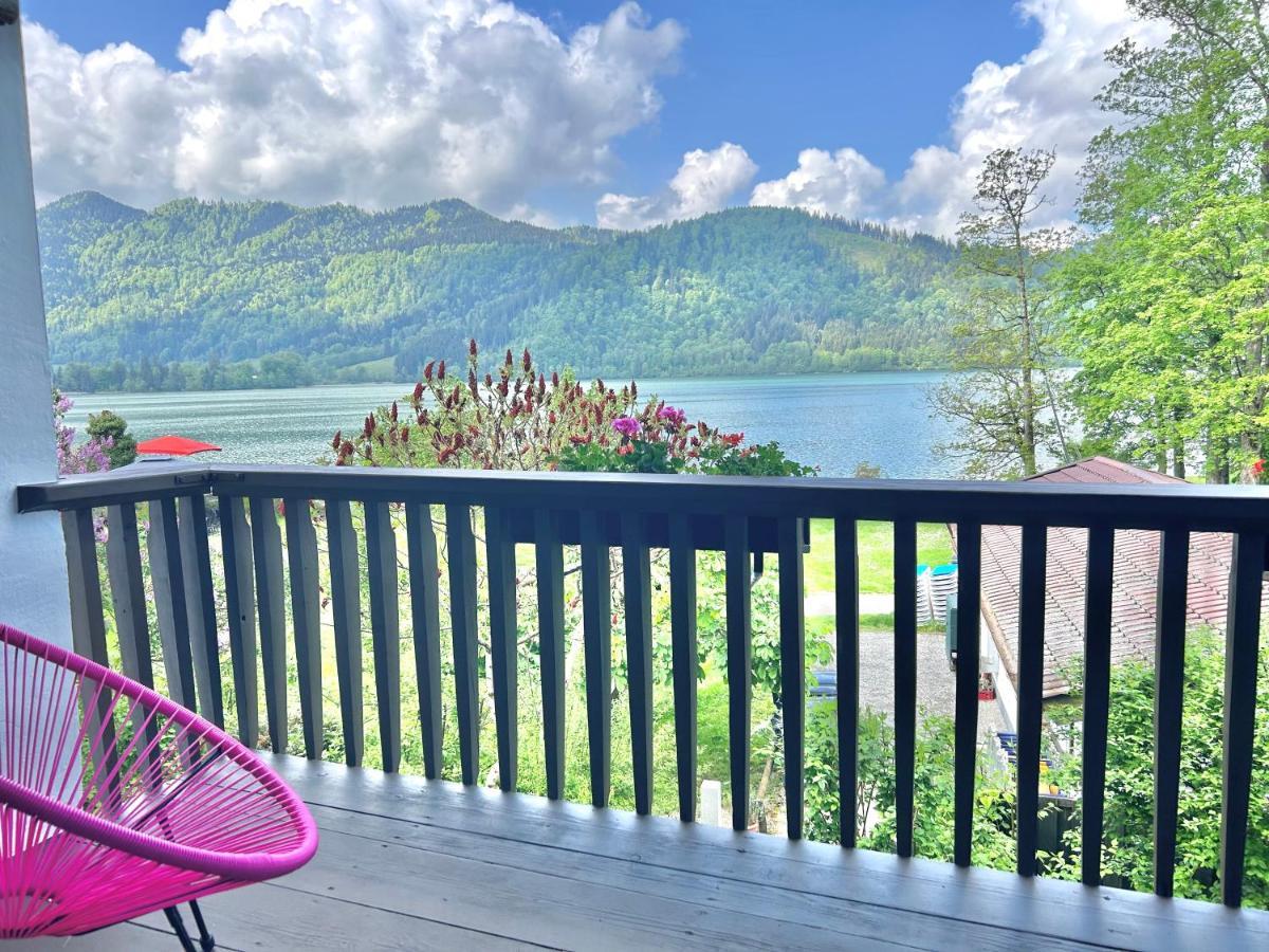 Ferienwohnung Strandbad - Alpen Popart Am See Schliersee Bagian luar foto